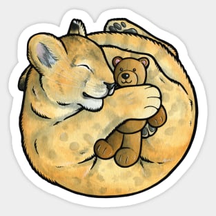 Lion cub Sticker